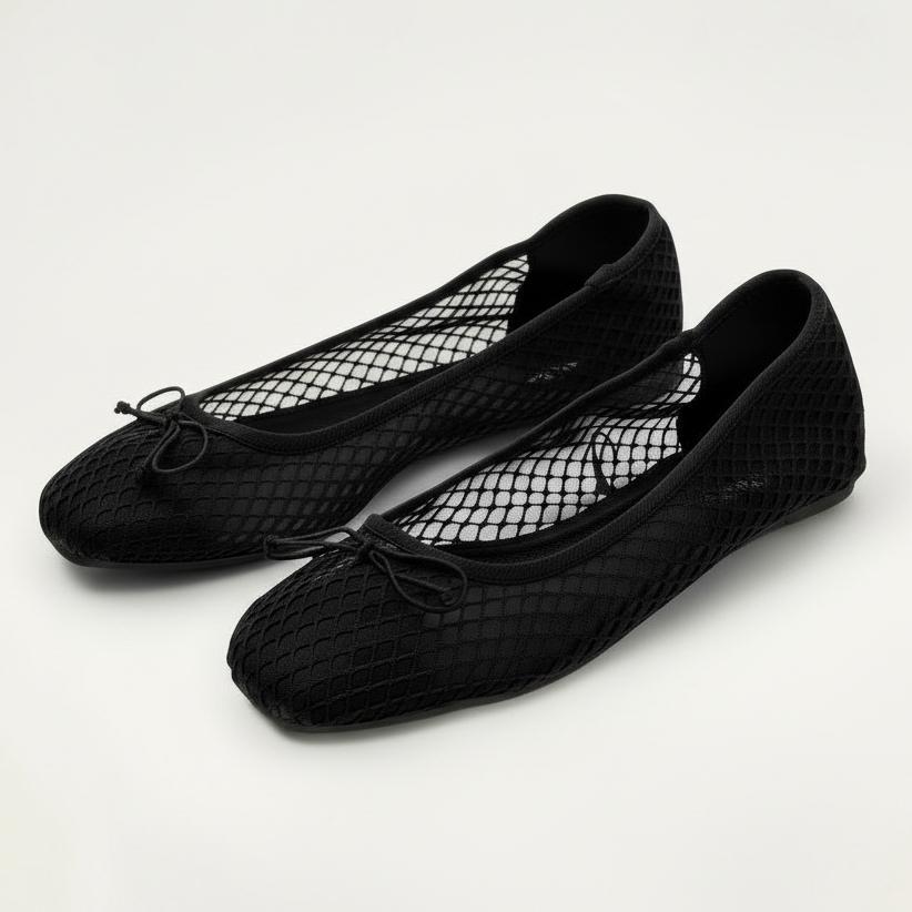value pack berrybenka - sepatu flatshoes comfy wanita sofia mashina mesh flat