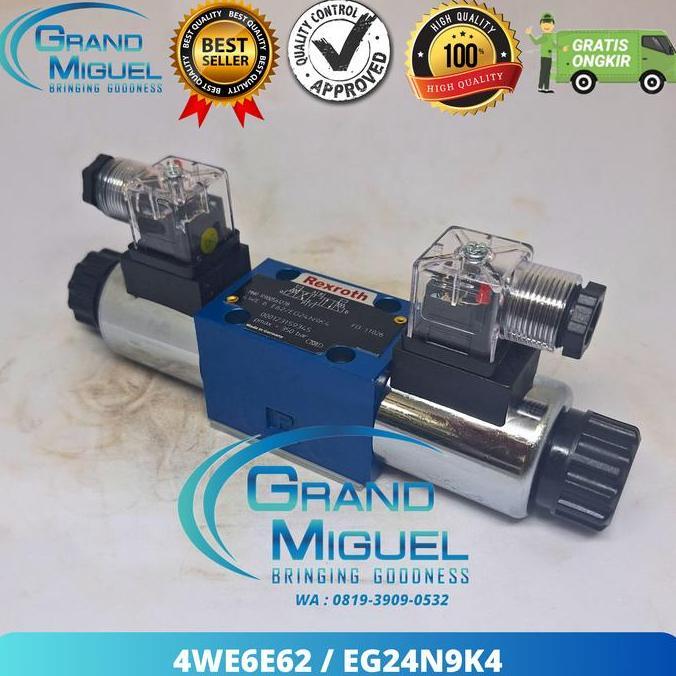 Control Valve Rexroth Solenoid Valve Rexroth Selonoid Valve Rexroth 4We6E62 Control Valve 4We6E62 / 