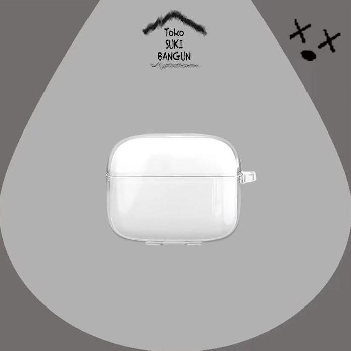 Case untuk Baseus Bowie M2 Silicone CLEAR Transparent TWS Casing Cover Pouch Protector murah