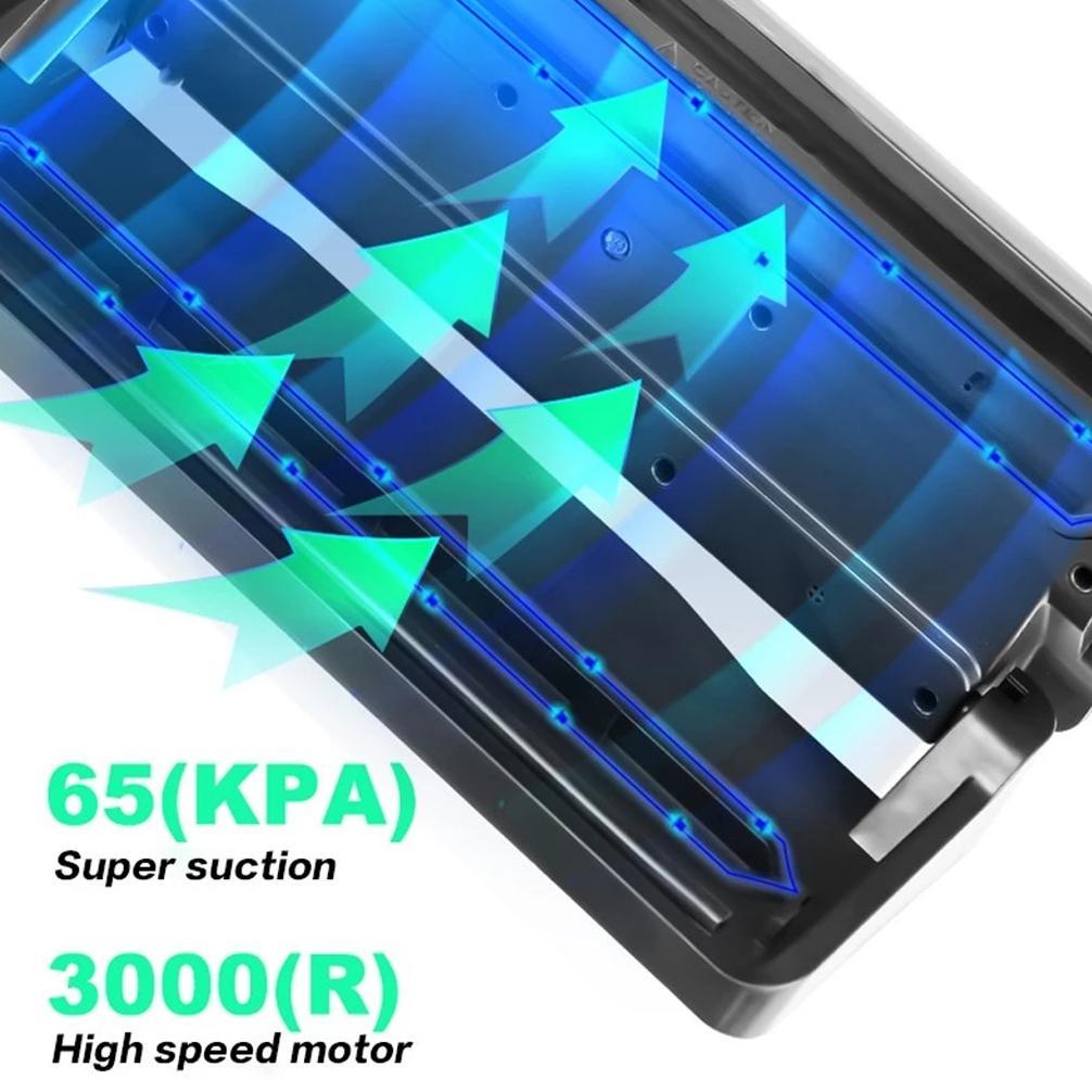 PROMO (BISA COD) Portable Food Vacuum Sealer - VM2 Vakum Makanan Portable Untuk Makanan Basah dan Ke