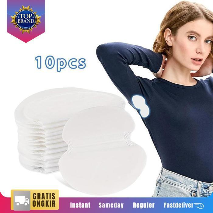 10 Pcs/Bag Penyerap Keringat Ketiak Pad Ketiak Keringat Ketiak Penyerap Ketek Pad Pad Ketiak Basah