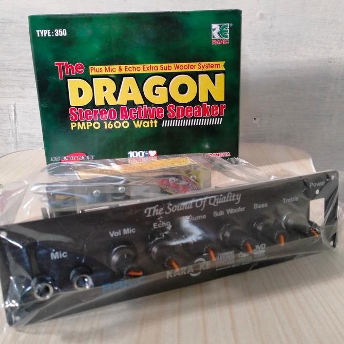 Weenew- Kit Aktif Speaker Dragon Pmpo 1600 Tt