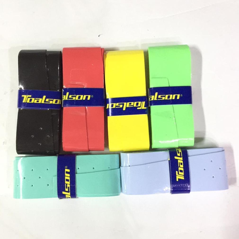 GRIP RAKET BADMINTON / TENIS TOALSON MADE IN JAPAN ORIGINAL 100% SOFT