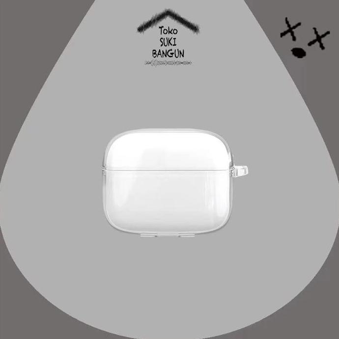 Case untuk Baseus Bowie M2 Silicone CLEAR Transparent TWS Casing Cover Pouch murah