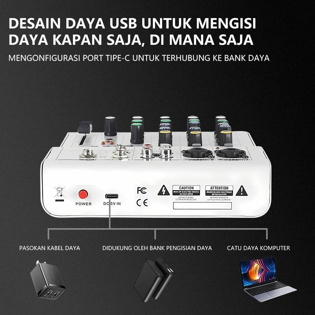 Sale Mixer audio 4-channel/99DSP Mixer profesional/ashley mixer mini/Sound Card Amplifier Bluetooth 