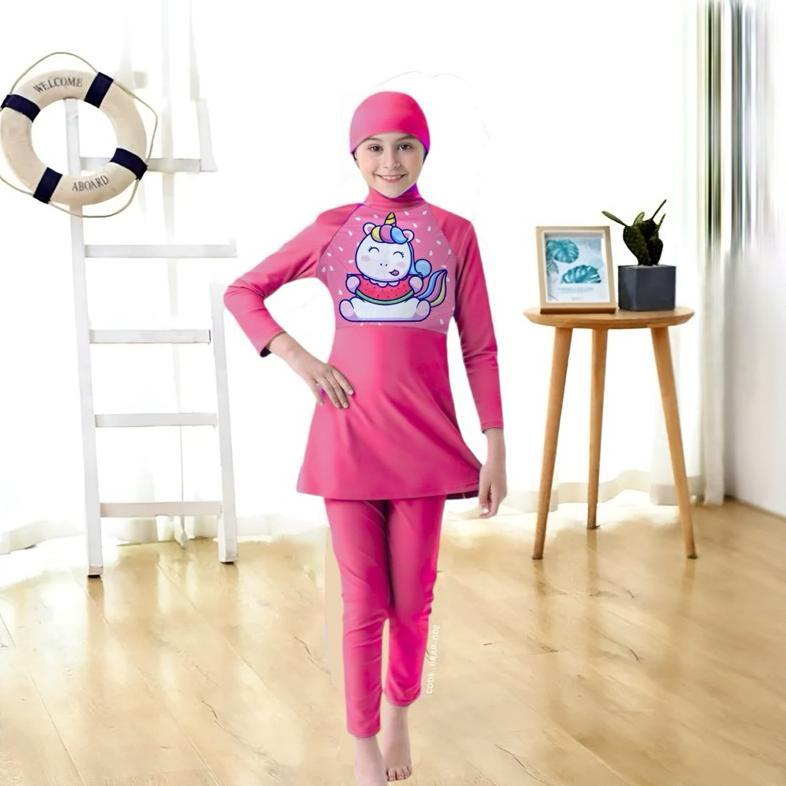 Premium Baju Renang Muslimah Anak Baju Renang Anak Muslim Baju Renang Anak Muslimah Baju Renang Anak