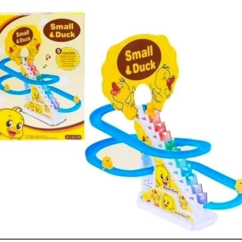 mainan anak track tangga small duck