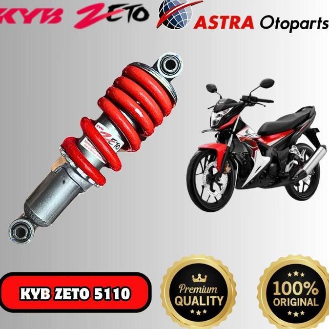 (ZT5110) SHOCK BREAKER MONO SHOCK MOTOR HONDA SONIC 150 KYB ZETO ORIGINAL KAYABA SHOCKBREAKER BELAKA