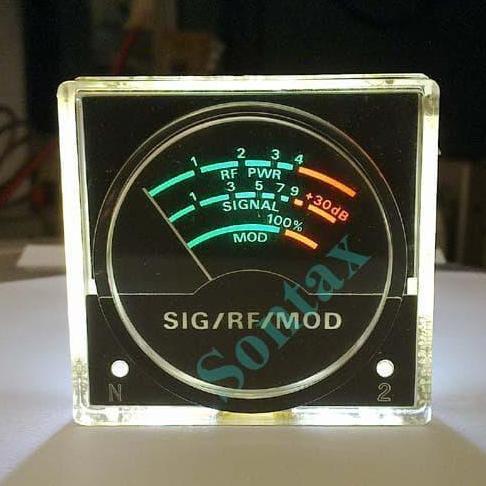 VU METER SIGNAL RF UNTUK PCB RADIO QRP BITX SSB CB HF TRANSCEIVER STX27