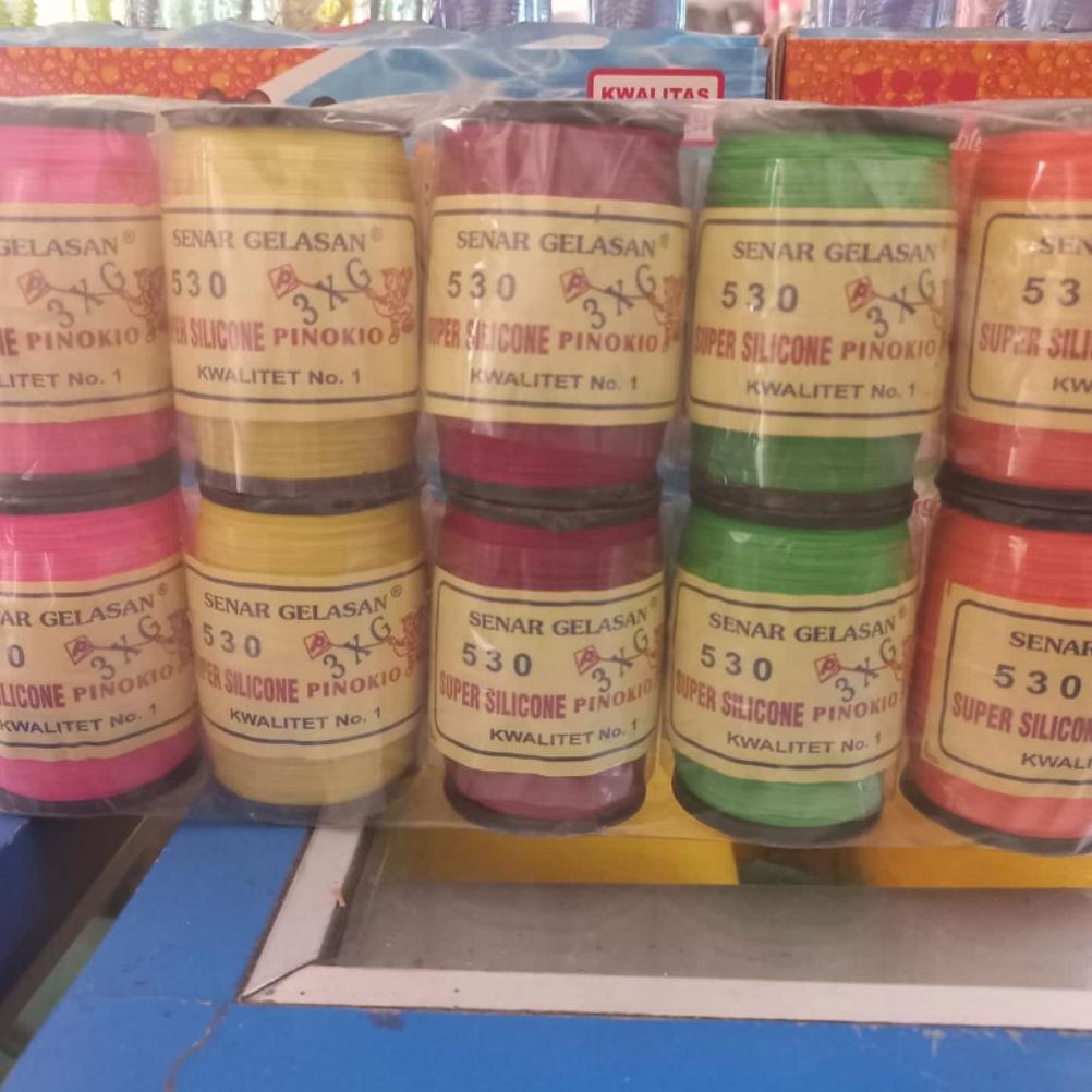 HUTAYAPROJECT BENANG GELASAN BENANG LAYANGAN PINOKIO GELASAN KECIL BIASA HEMAT