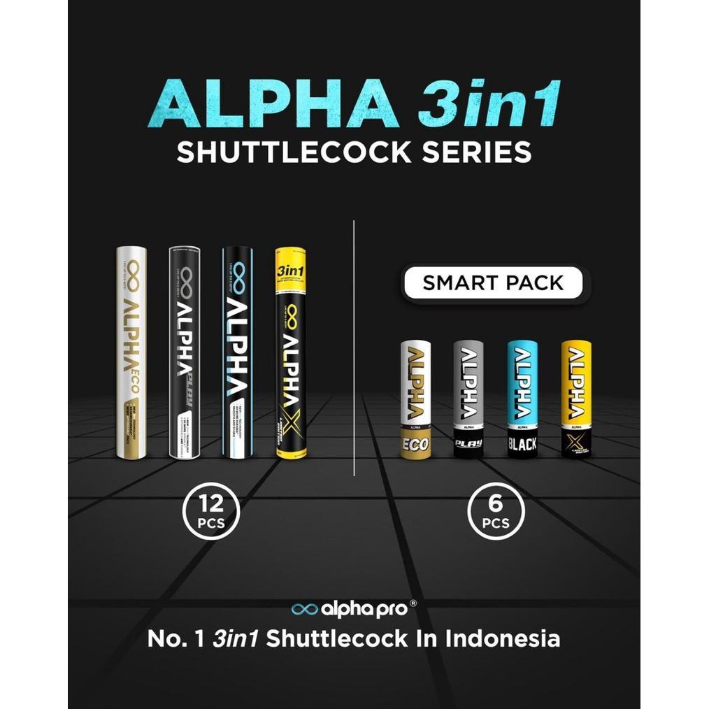 Shuttlecock Alpha 3 in 1 Original