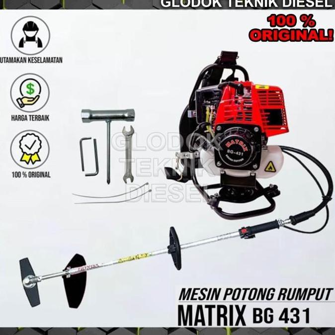 Matrix Mesin Potong Rumput Gendong Bg 435 Bg435 4 Tak Terbaik