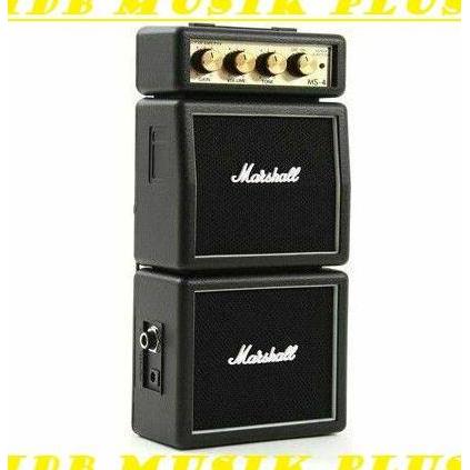 AMPLI GITAR MINI MARSHALL MS4 MS 4 ORIGINAL