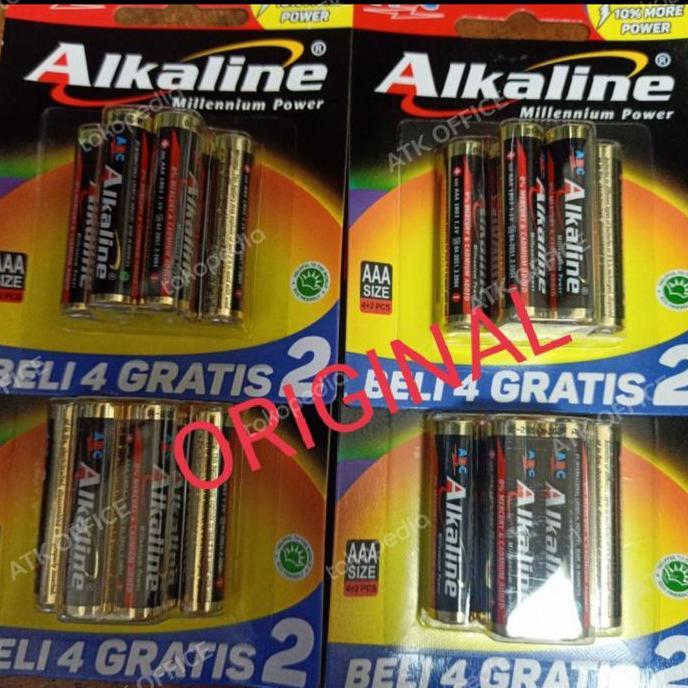 - Baterai A3 Alkaline