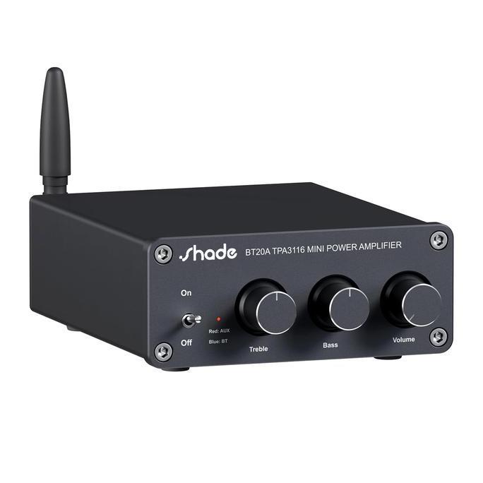 Nagaswara.Id - Shade Power Amplifier Karaoke Audio Home Theater Pro Bluetooth Sound 300W X2 - 32V