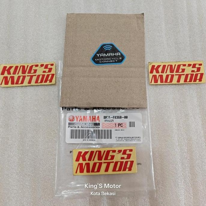 EMBLEM LOGO STICKER STIKER YAMAHA Y-CONNECT YCONNECT YKONEK Y-KONEK BKA F8368 ASLI ORI ORIGINAL YGP 