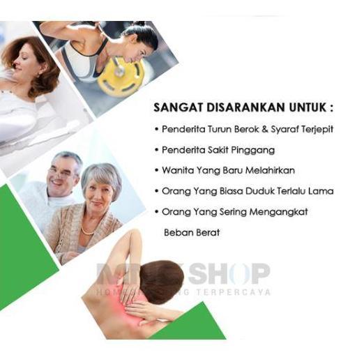 Fitplus- Dr Hoom Back Support Dr. Hoom Sabuk Terapi Sakit Pinggang