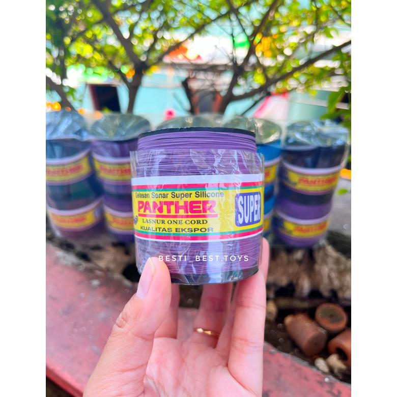 BERLYCASTOCKS GELASAN SENAR SUPER SILICON BENANG LAYANGAN 1 PCS CAP PANTHER GAJAH COBRA TERMURAH
