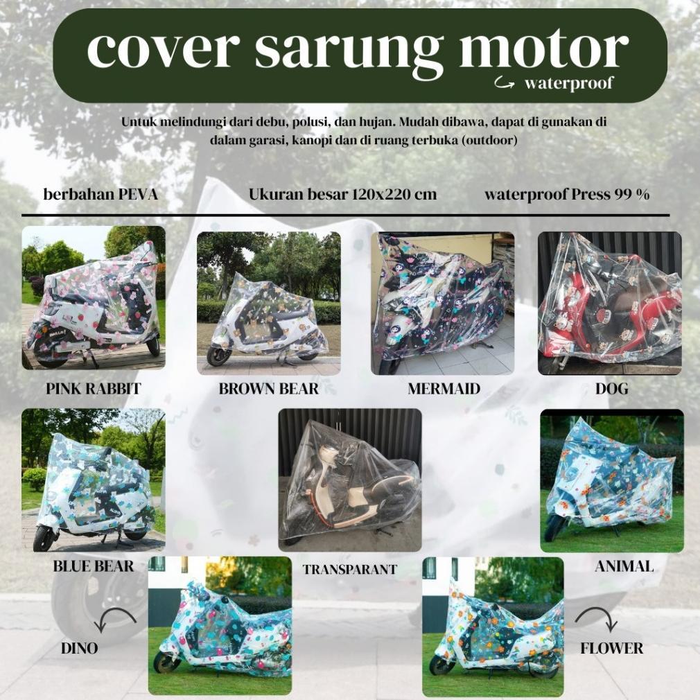 OFFICIAL Sarung sepeda sarung motor beat motor sarung vario scoopy - sarung sepeda listrik motor lis
