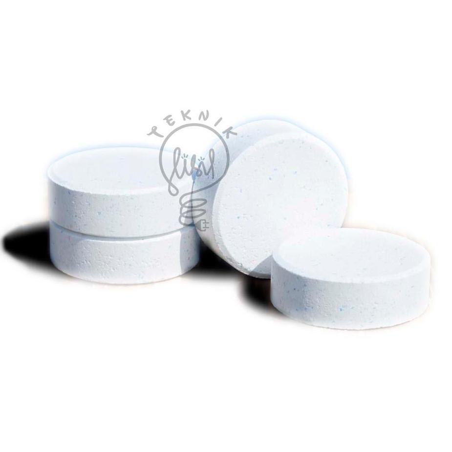 Kaporit Klorin Tablet Kecil 20 Gram Kolam Renang Filter Air 1 Kg Kilogram