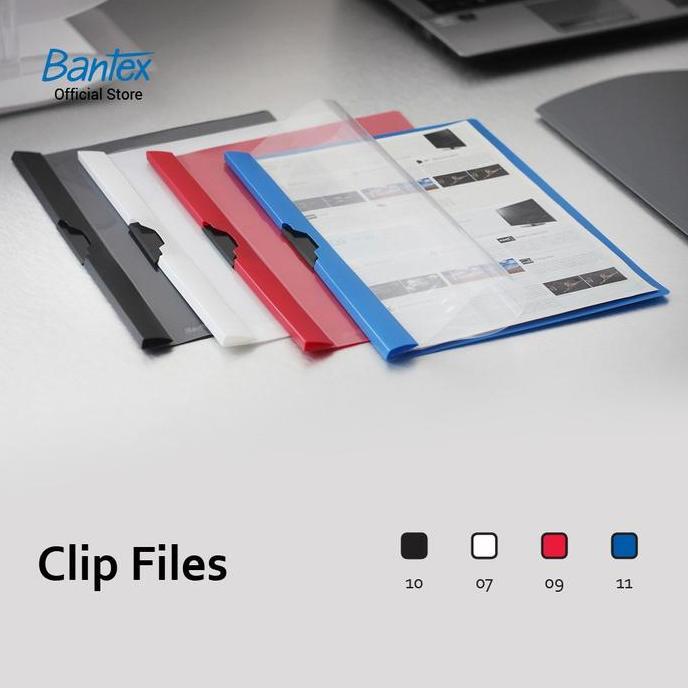 Bantex Clip File A4 Metal Clip #3260