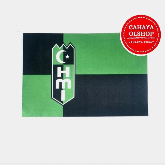 Ready bendera meja hmi + tiang