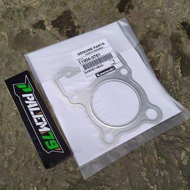 Paking Gasket Cylinder Head Ori KLX 150 - Perpak Packing Atas Dtracker