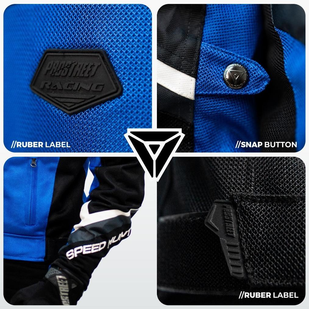 Favorit Jaket Mesh Prostreet Majestic Blue