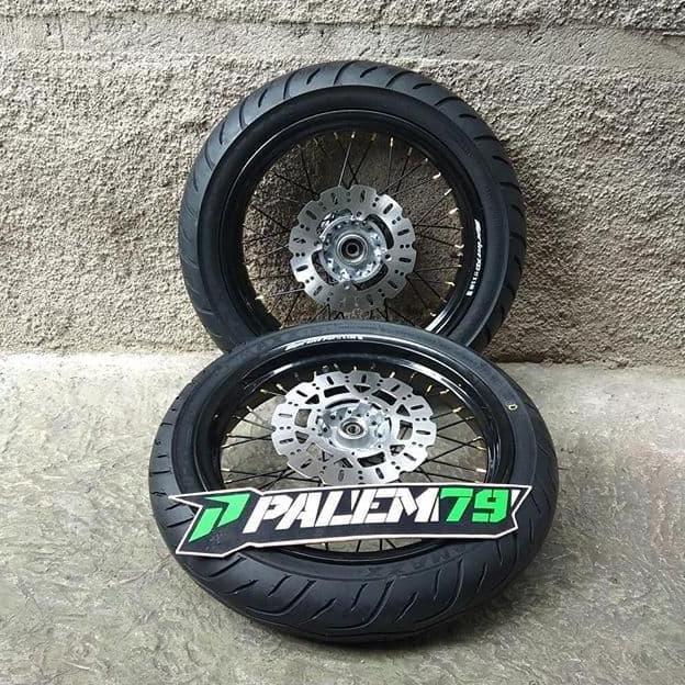 Wheelset CRF 150 17 300 350 - Paket Ban Supermoto Model CRF 250