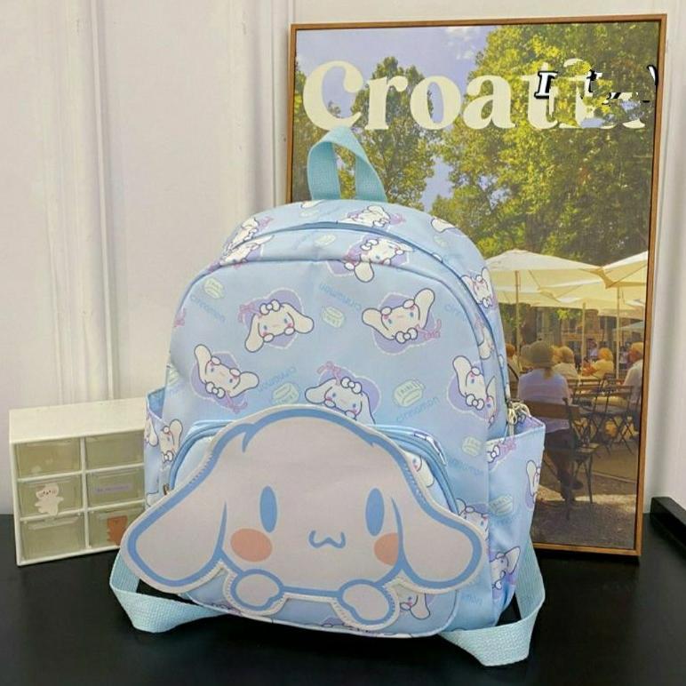 TERBARU READY 3 VARIAN Tas Ransel Sekolah Miniso Sanrio Anak Perempuan Paud TK SD Backpack Sekolah