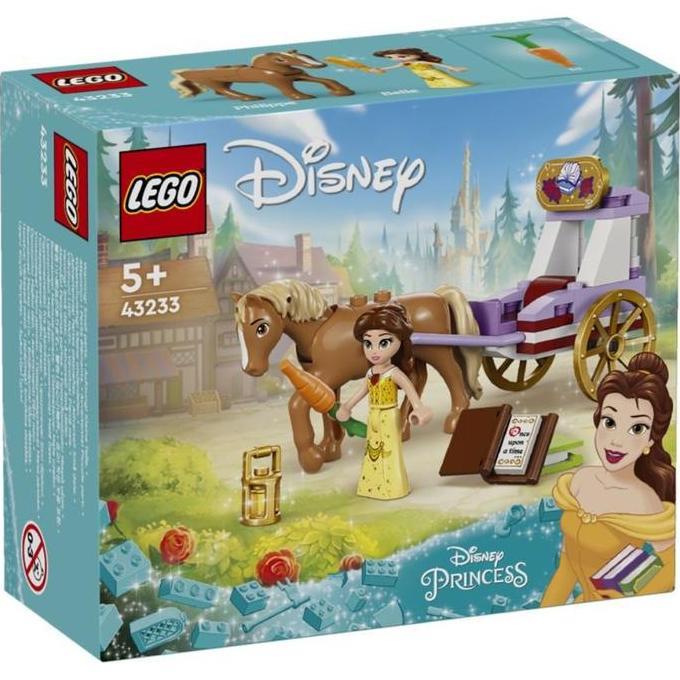 Lego City DIY Brick Kereta Kuda Disney Princess Belle Mini Figure