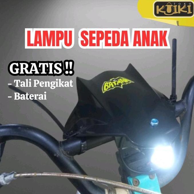 Lampu Sepeda Anak | Lampu Sorot Sepeda Outdoor | Aksesoris Sepeda