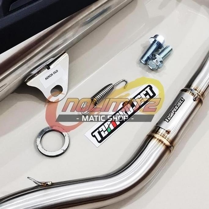 Knalpot Standar Racing TZM Project SS Pro Full Pack Aerox 155 OLD Lexi