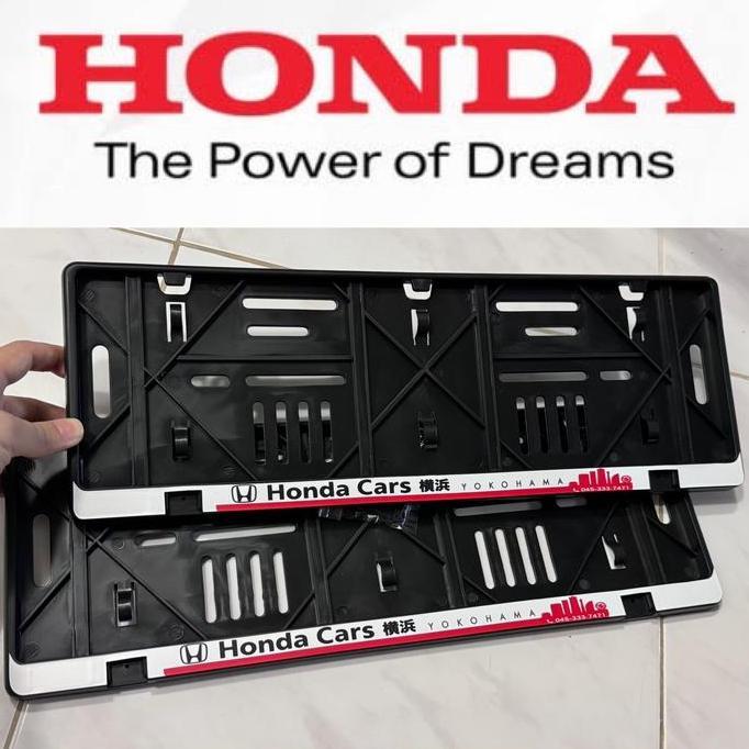 FRAME PLAT NOMOR HONDA CARS JDM SPESIAL