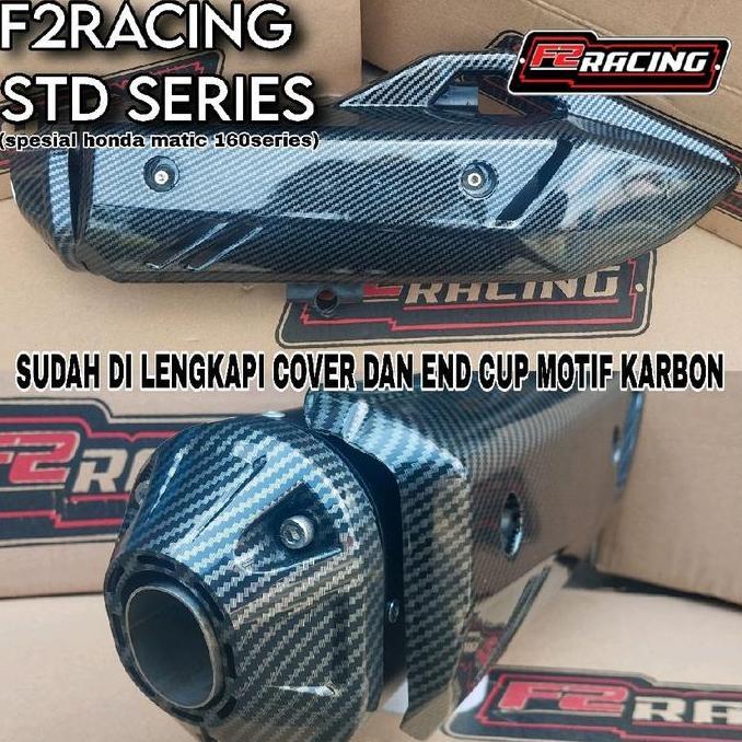 knalpot F2RACING tipe STD RACING MODEL ORI PCX 160 DAN VARIO 160 dan adv 160