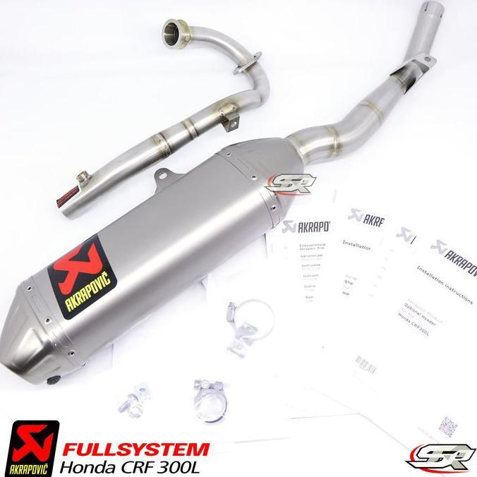 KNALPOT CRF 250 CRF250 FULLSYSTEM/SLIP ON