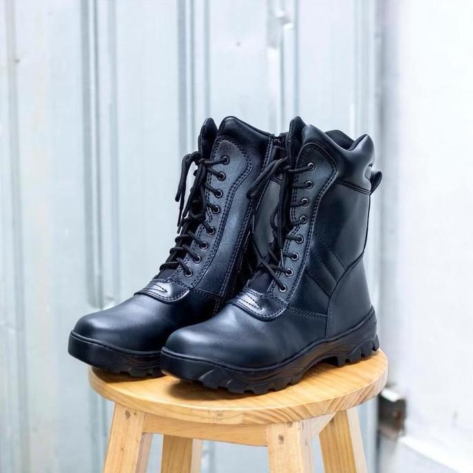 Sepatu PDL Sepatu PDL PDH TNI POLRI Jatah POLISI Sepatu PDL Satpam Security Sepatu Banser KULIT Boot