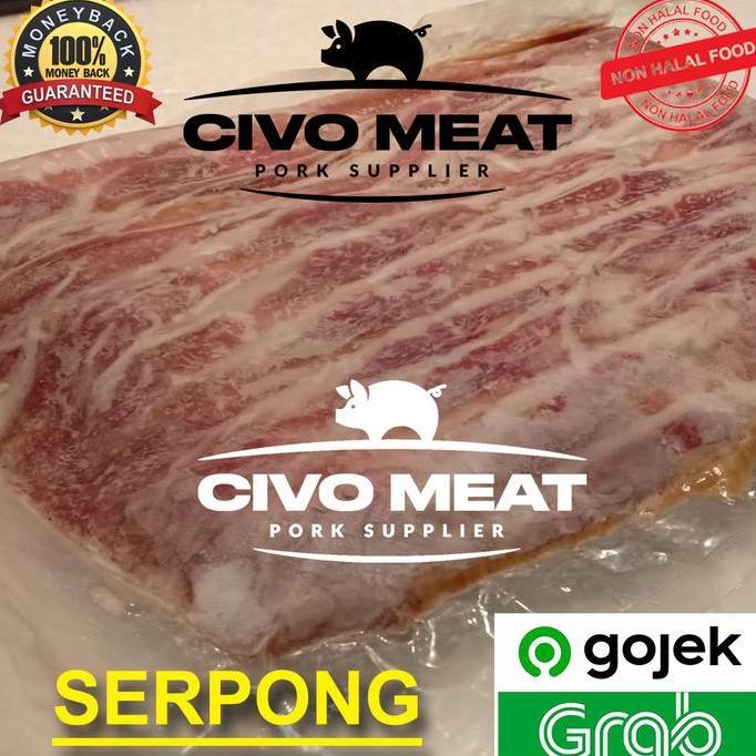 Streaky Bacon / Smoked Bacon / Smoked Pork Bacon - 500g