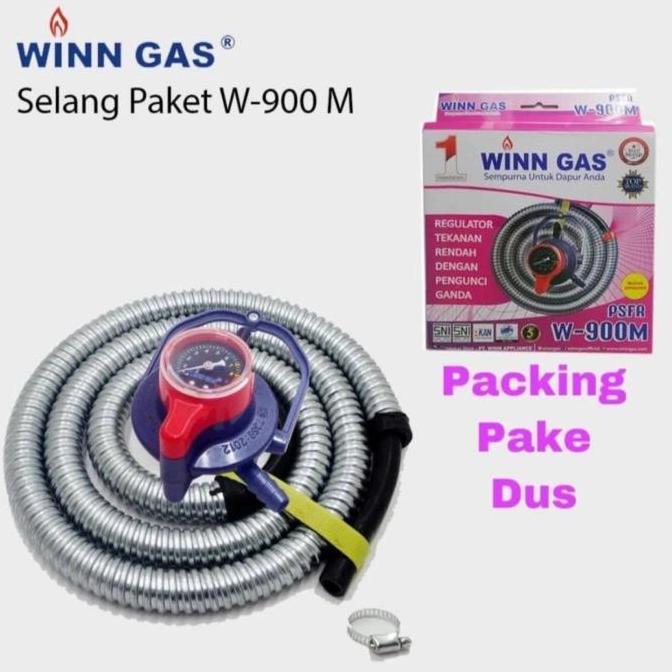 Selang dan Regulator Winn Gas PSFR W-900M Selang dan Regulator Winn Gas W 900 M