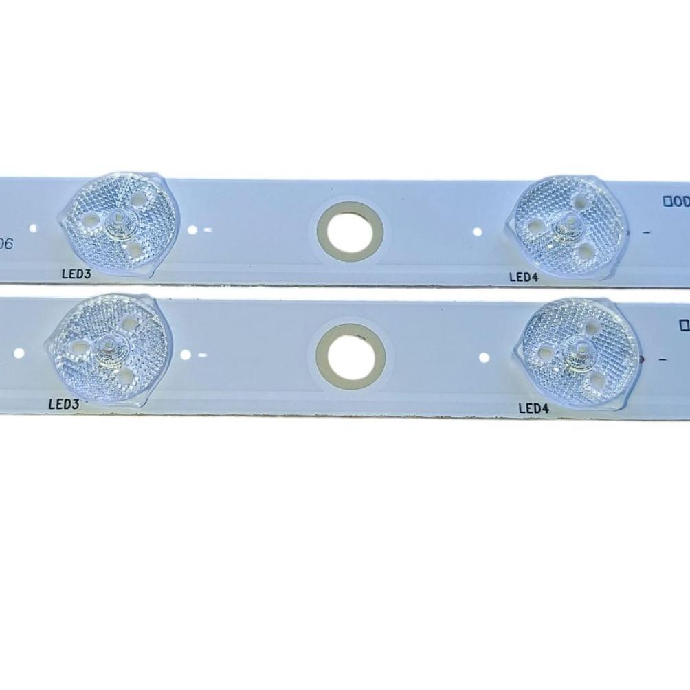 NEW BACKLIGHT TV POLYTRON LED 24INC 1SET (2 baris)ORIGINAL PNP