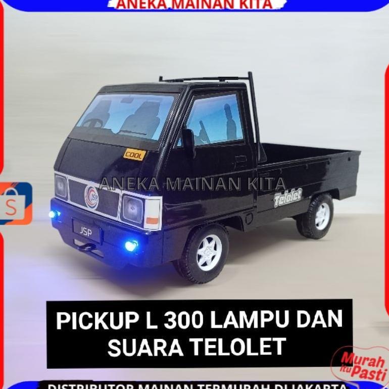 Mainan Anak Mobil Pick Up L300 Telolet Basuri Mainan Mobil Pick Up L300 Musik Dan Lampu