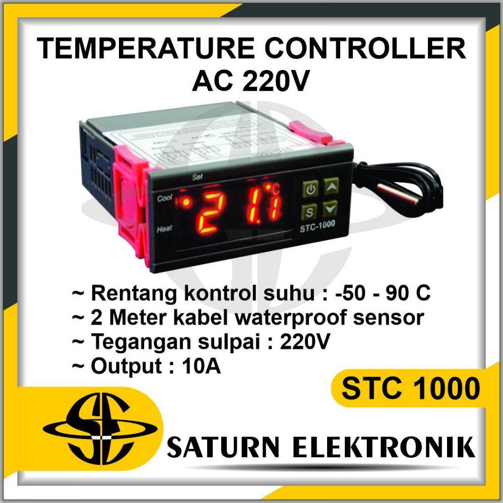 CUCI GUDANG Thermostat Hygrostat Digital STC-3028 & STC-1000