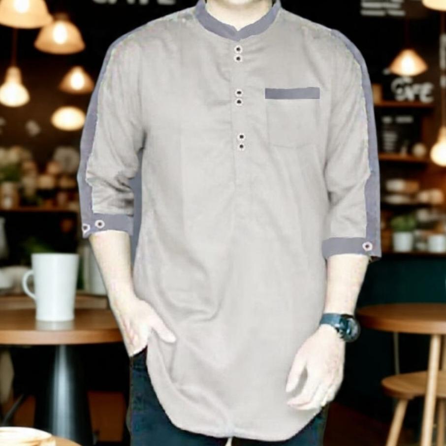 TERBARU KOKO KURTA ZAKA LENGAN 3/4  best quality