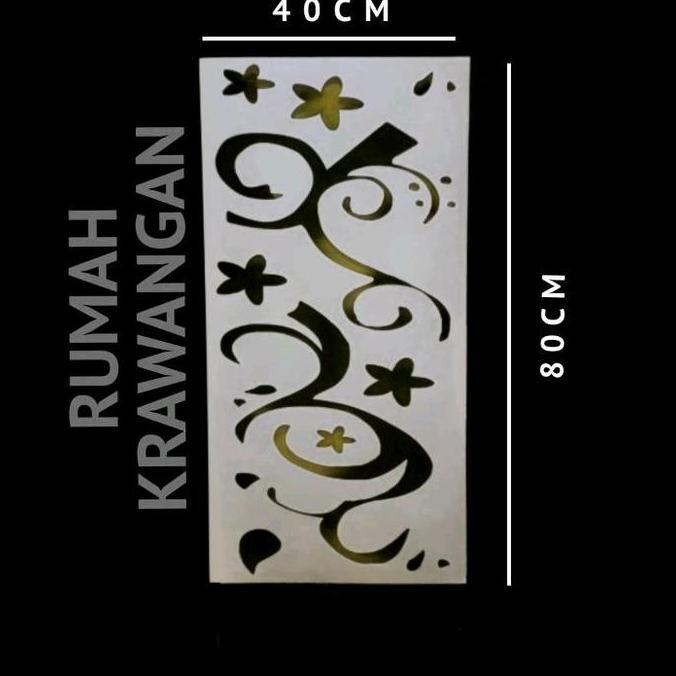 KRAWANGAN PVC BOARD / ORNAMEN PVC BOARD RK-023