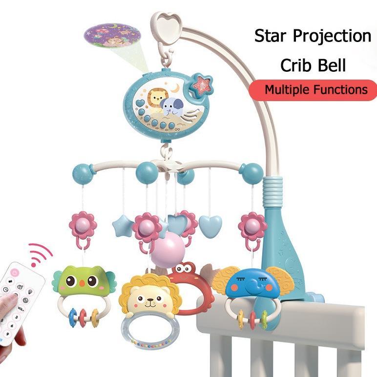 HOT PRODUCT ISABELLA Remote Control Memutar Bel Tempat Tidur / Crib Bell Toys / Crib Hanging Toys / 