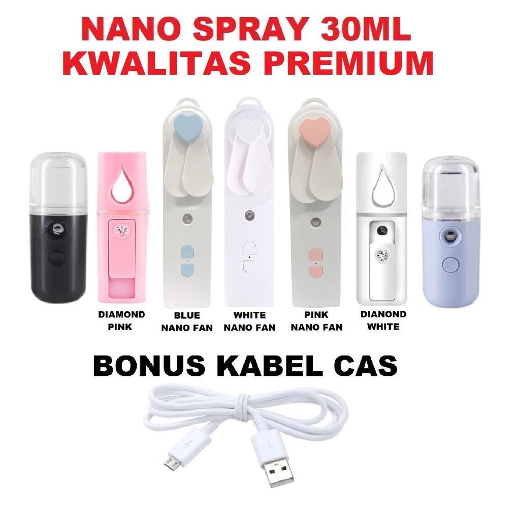 hot product ori mini nano spray ions pelembab perawatan kulit wajah nano mata nano spray 2 in 1