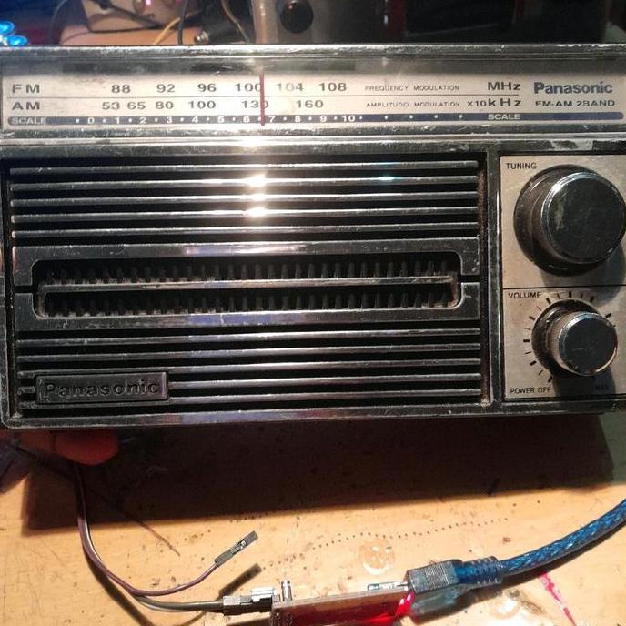 RADIO RF 5270 - PANASONIC AM FM 2 BAND JADUL NORMAL - USED BEKAS BBM27