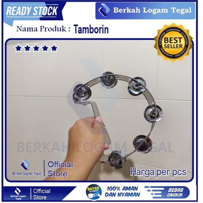 Tamborin /Tamborine Tambourine Kecrek Hadroh Murah Kecrekan Musik Marawis