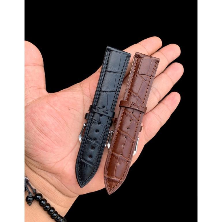 100% Aman Strap Tali Jam Tangan Olevs Aftermarker 2872 Hitam Dan Coklat