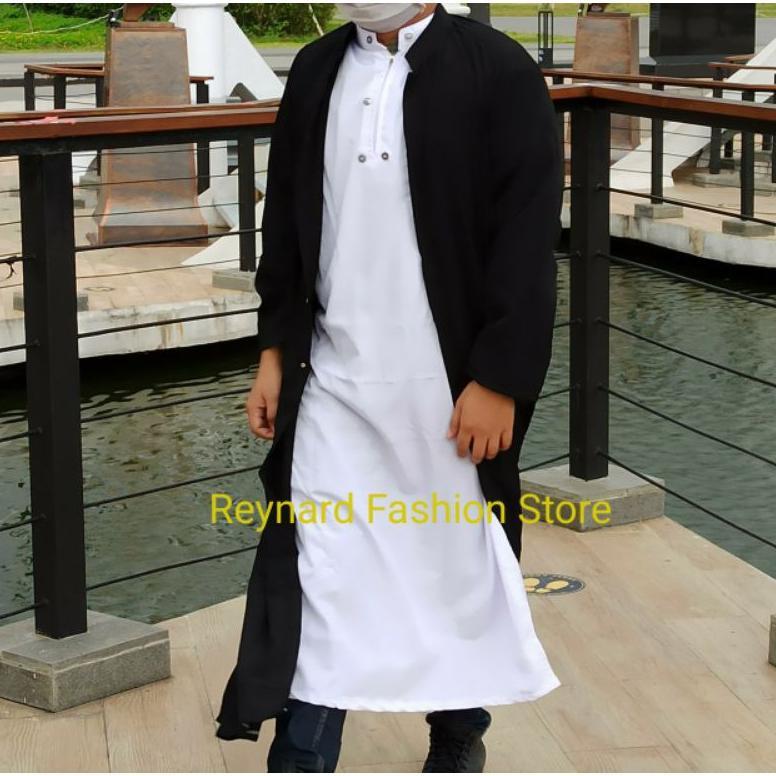 NEW PRODUCT JUBAH BELAH GAMIS PRIA reynard fashion store / JUBAH LUAR LUARAN TWIST HIGH / JUBAH LUAR